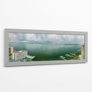 Horizonte de Miami presagiando el huracán Elsa - Carla Fernández | Cuadro decorativo de Canvas Lab