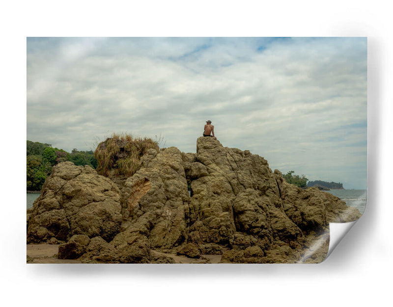 Perfil rocoso - Carla Fernández | Cuadro decorativo de Canvas Lab