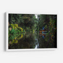 Escena de Xochimilco - Carla Fernández | Cuadro decorativo de Canvas Lab