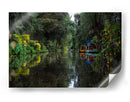 Escena de Xochimilco - Carla Fernández | Cuadro decorativo de Canvas Lab