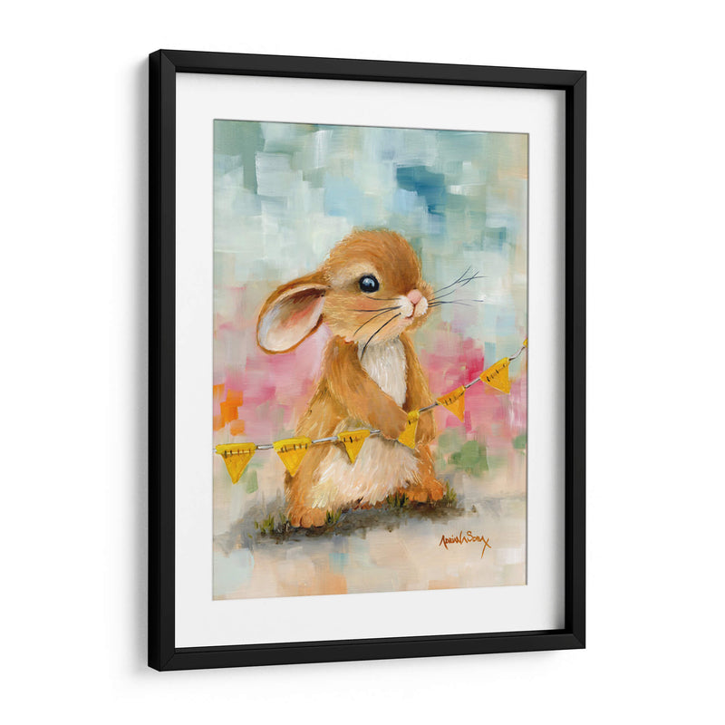 Pequeño conejo con suerte - Adriana Sosa | Cuadro decorativo de Canvas Lab