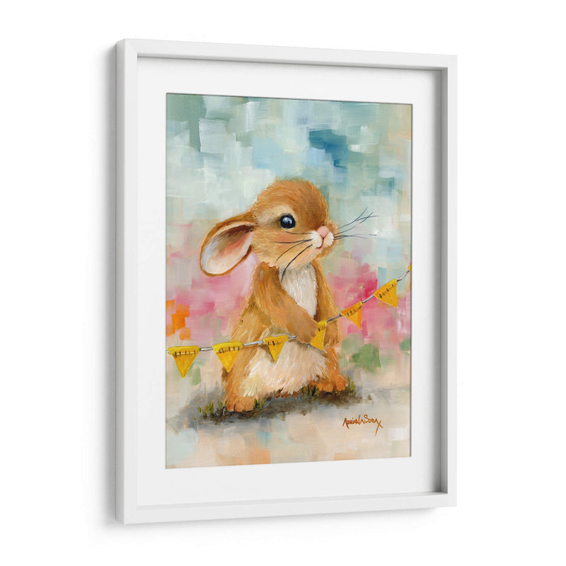 Pequeño conejo con suerte - Adriana Sosa | Cuadro decorativo de Canvas Lab