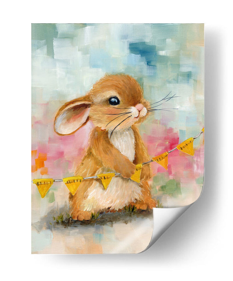 Pequeño conejo con suerte - Adriana Sosa | Cuadro decorativo de Canvas Lab