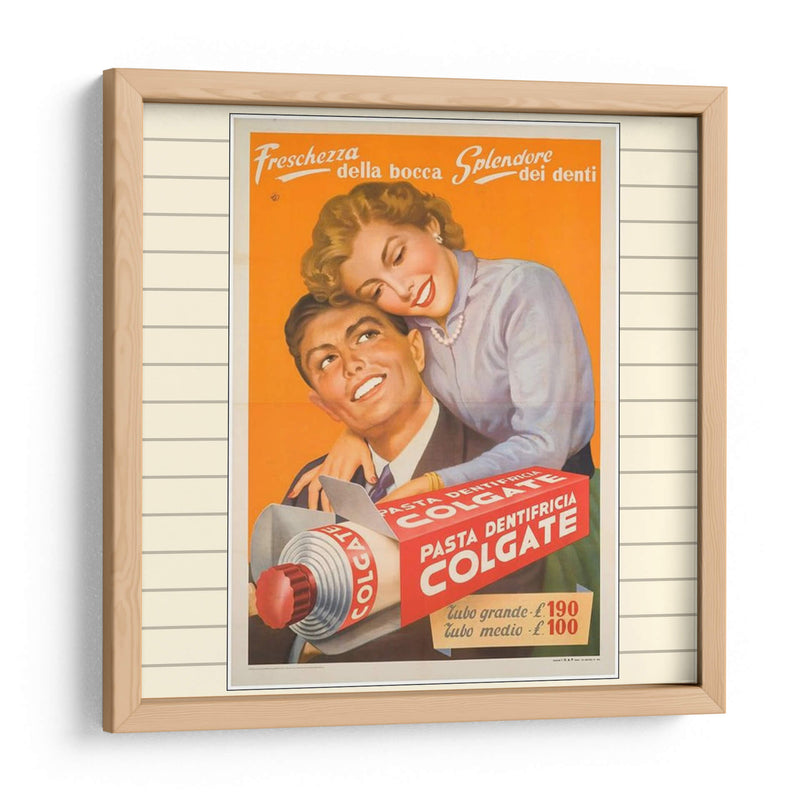 Amor Colgate - Odontograma Mx | Cuadro decorativo de Canvas Lab