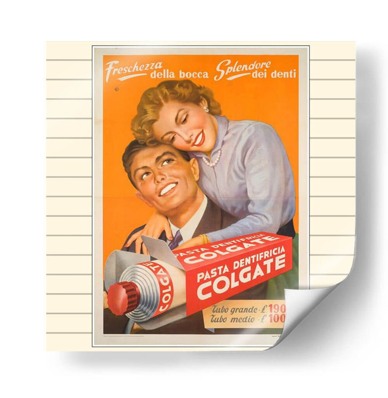 Amor Colgate - Odontograma Mx | Cuadro decorativo de Canvas Lab