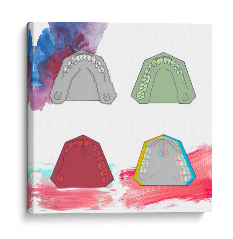 Kennedy - Odontograma Mx | Cuadro decorativo de Canvas Lab