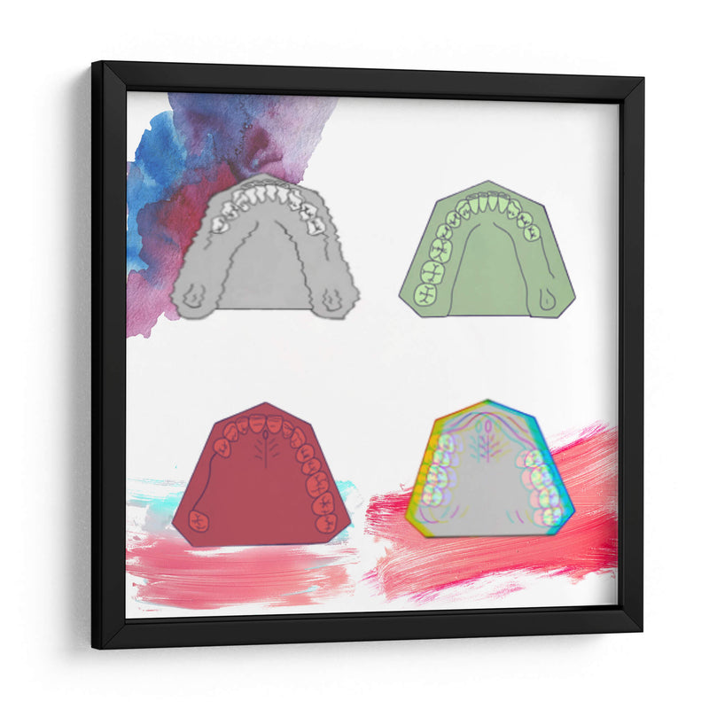 Kennedy - Odontograma Mx | Cuadro decorativo de Canvas Lab