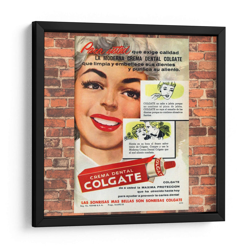 Sonrisa Retro - Odontograma Mx | Cuadro decorativo de Canvas Lab