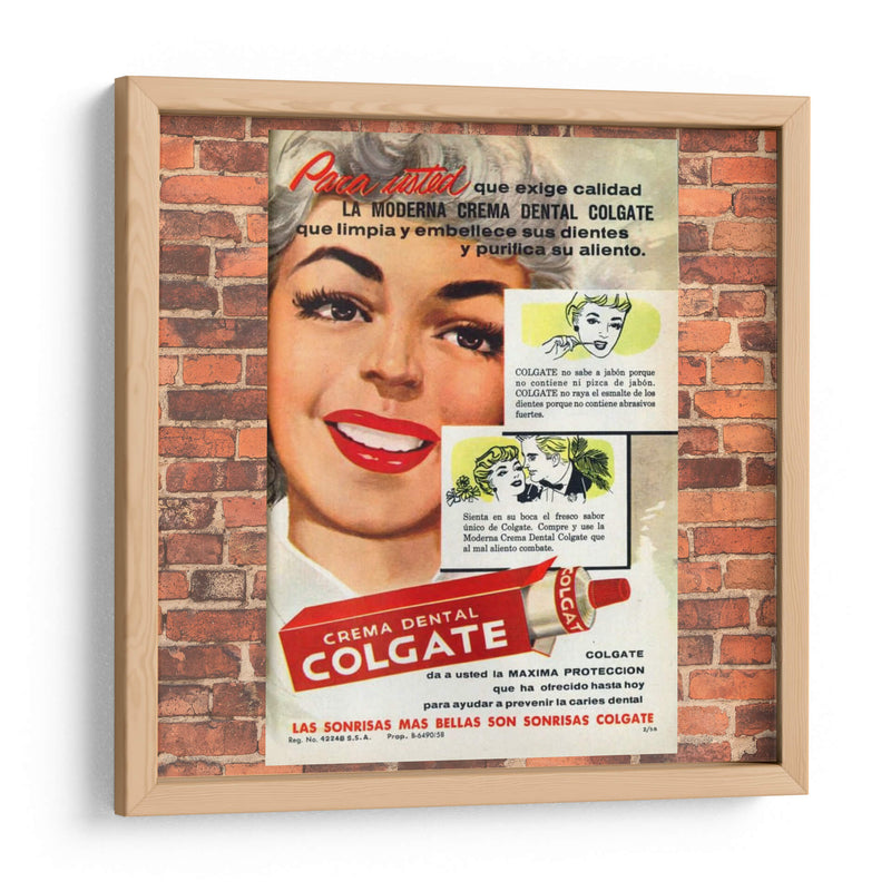 Sonrisa Retro - Odontograma Mx | Cuadro decorativo de Canvas Lab