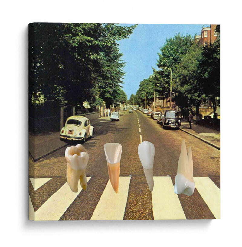 The Beatles' Teeth - Odontograma Mx | Cuadro decorativo de Canvas Lab