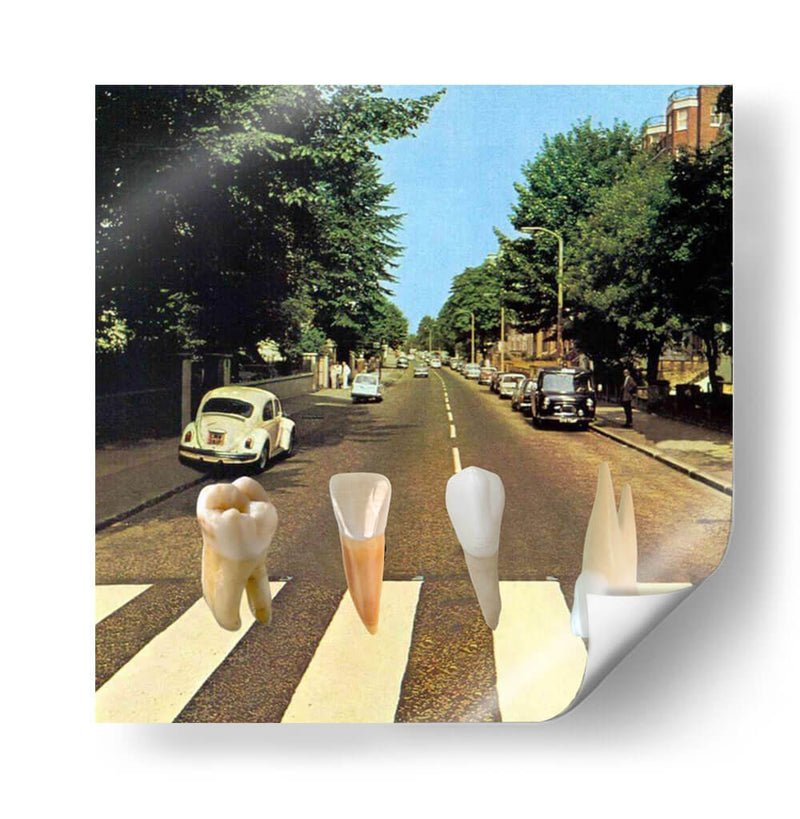 The Beatles' Teeth - Odontograma Mx | Cuadro decorativo de Canvas Lab