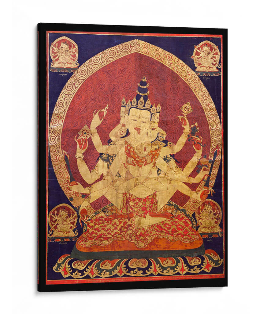 Akshobhyavajra | Cuadro decorativo de Canvas Lab