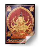 Akshobhyavajra | Cuadro decorativo de Canvas Lab