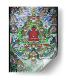Tierra pura de Amitabha (Sukhavati) | Cuadro decorativo de Canvas Lab