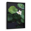 Loto blanco | Cuadro decorativo de Canvas Lab