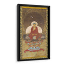 Buda entronizado sobre una estera de hierba Kusa | Cuadro decorativo de Canvas Lab