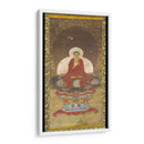 Buda entronizado sobre una estera de hierba Kusa | Cuadro decorativo de Canvas Lab