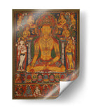 Buda Ratnasambhava con deidades de la riqueza | Cuadro decorativo de Canvas Lab