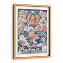 Buda Shakyamuni y los dieciocho Arhats | Cuadro decorativo de Canvas Lab