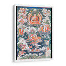 Buda Shakyamuni y los dieciocho Arhats | Cuadro decorativo de Canvas Lab