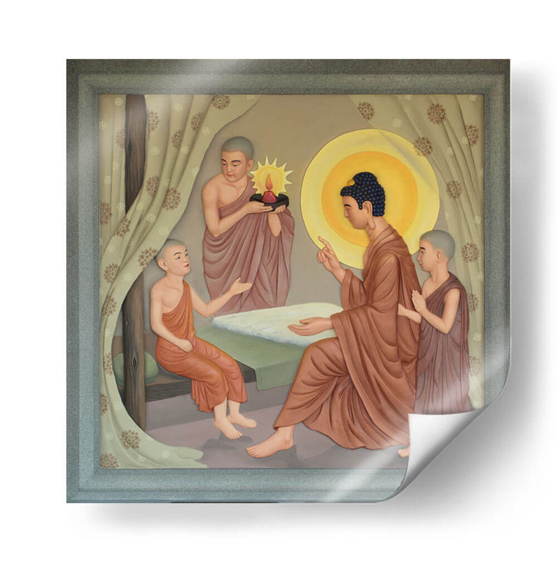 Cuidando a los jóvenes | Cuadro decorativo de Canvas Lab