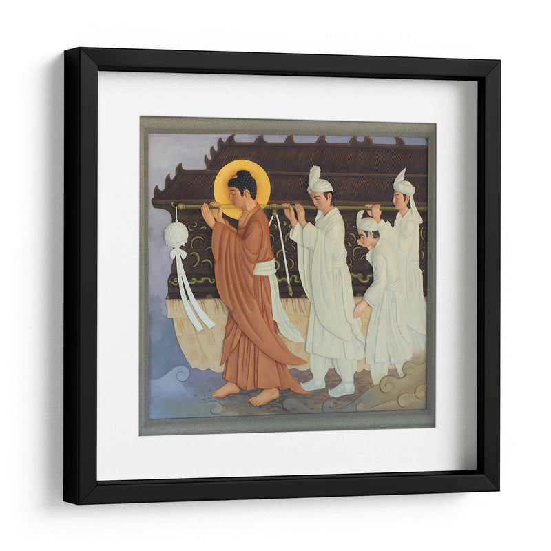 Cargando el ataúd de su padre | Cuadro decorativo de Canvas Lab