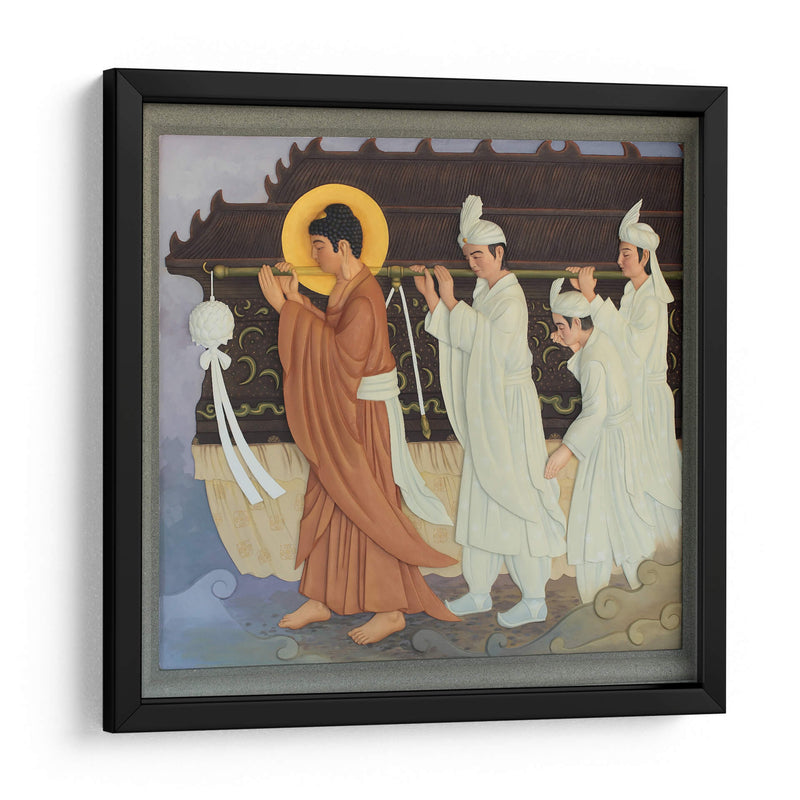 Cargando el ataúd de su padre | Cuadro decorativo de Canvas Lab