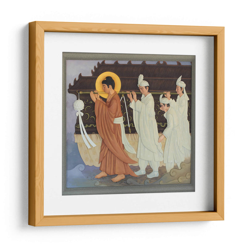 Cargando el ataúd de su padre | Cuadro decorativo de Canvas Lab