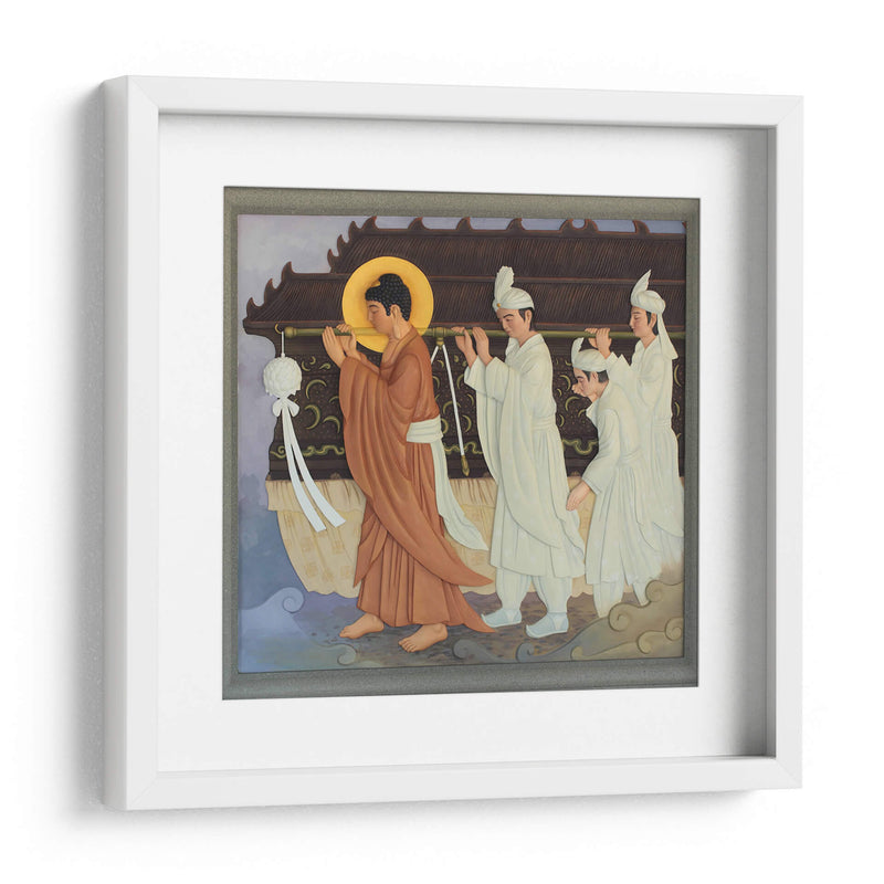 Cargando el ataúd de su padre | Cuadro decorativo de Canvas Lab