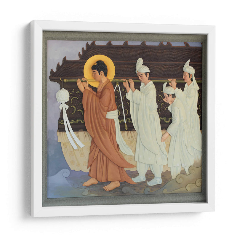 Cargando el ataúd de su padre | Cuadro decorativo de Canvas Lab