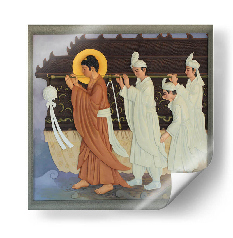 Cargando el ataúd de su padre | Cuadro decorativo de Canvas Lab