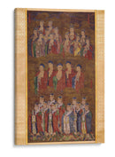 Budas celestiales y deidades de las constelaciones osas del norte, occidental y central | Cuadro decorativo de Canvas Lab