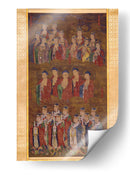 Budas celestiales y deidades de las constelaciones osas del norte, occidental y central | Cuadro decorativo de Canvas Lab