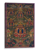 Cinco Budas Tathagata de sabiduría | Cuadro decorativo de Canvas Lab