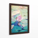 Loto rosa | Cuadro decorativo de Canvas Lab