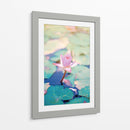 Loto rosa | Cuadro decorativo de Canvas Lab
