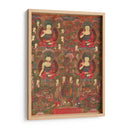 Encuentro de cuatro Budas | Cuadro decorativo de Canvas Lab