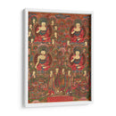 Encuentro de cuatro Budas | Cuadro decorativo de Canvas Lab