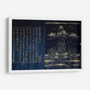 Pergamino: Sutra con frontispicio que representa al Buda predicador (detalle) | Cuadro decorativo de Canvas Lab