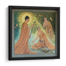 Instruyendo a Cudapanthaka | Cuadro decorativo de Canvas Lab