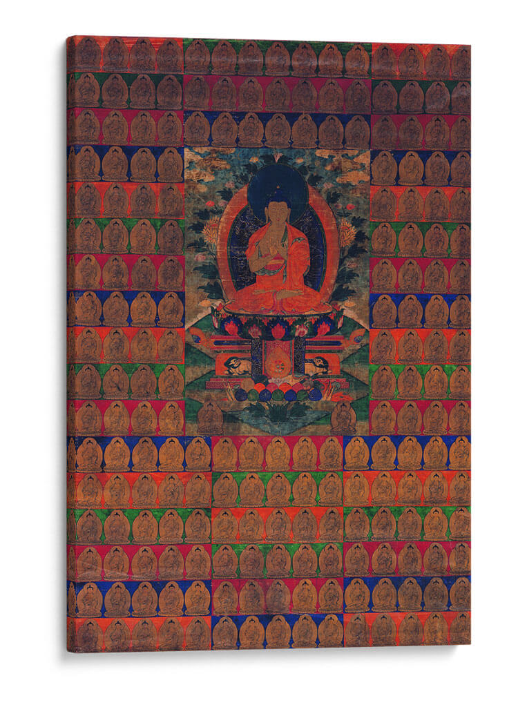 Maitreya y los mil Budas | Cuadro decorativo de Canvas Lab