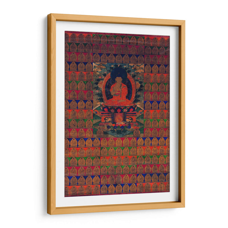 Maitreya y los mil Budas | Cuadro decorativo de Canvas Lab