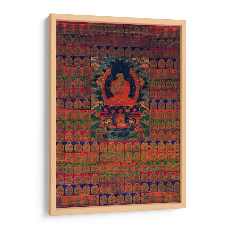Maitreya y los mil Budas | Cuadro decorativo de Canvas Lab