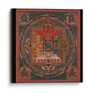Mandala de la deidad budista Vajrabhairava | Cuadro decorativo de Canvas Lab