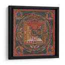 Mandala de la deidad budista Vajrabhairava | Cuadro decorativo de Canvas Lab