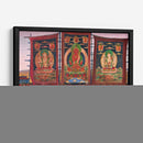 Ceremonia religiosa Tsam de Mongolia - Nicholas Roerich | Cuadro decorativo de Canvas Lab