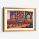 Ceremonia religiosa Tsam de Mongolia - Nicholas Roerich | Cuadro decorativo de Canvas Lab