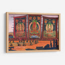 Ceremonia religiosa Tsam de Mongolia - Nicholas Roerich | Cuadro decorativo de Canvas Lab