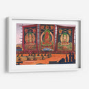 Ceremonia religiosa Tsam de Mongolia - Nicholas Roerich | Cuadro decorativo de Canvas Lab