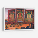 Ceremonia religiosa Tsam de Mongolia - Nicholas Roerich | Cuadro decorativo de Canvas Lab